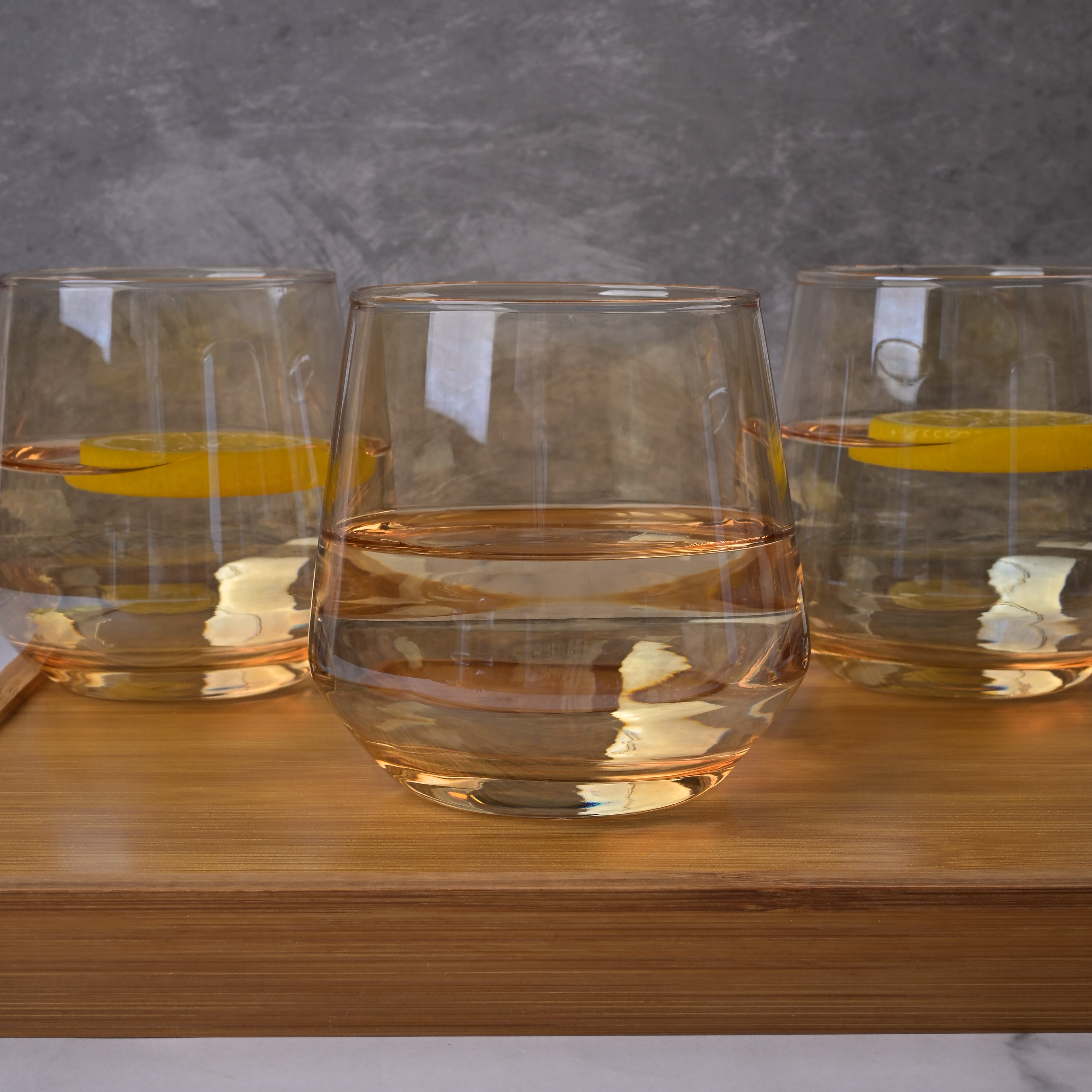 Set of four elegant Scotch glasses

