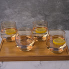 Sophisticated Scotch drinking glass for home bar

