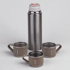 Luxury stainless steel vacuum flask set for home use