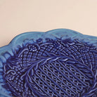 Navy blue platter for serving food and appetizers

