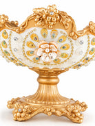 Decorative Empress fruit basket featuring intricate ornamental detailing

