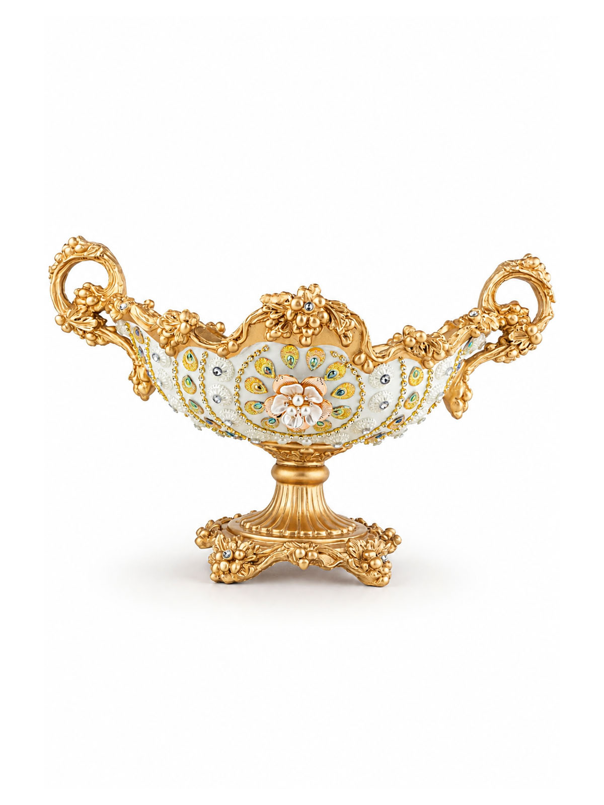 Elegant Empress fruit bowl for luxury home decoration

