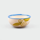Exotic blue ceramic bowls for serving

