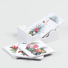 Decorative wooden coasters for cups and glasses

