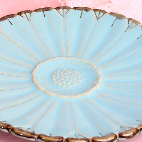 Full Bloom blue serving platter

