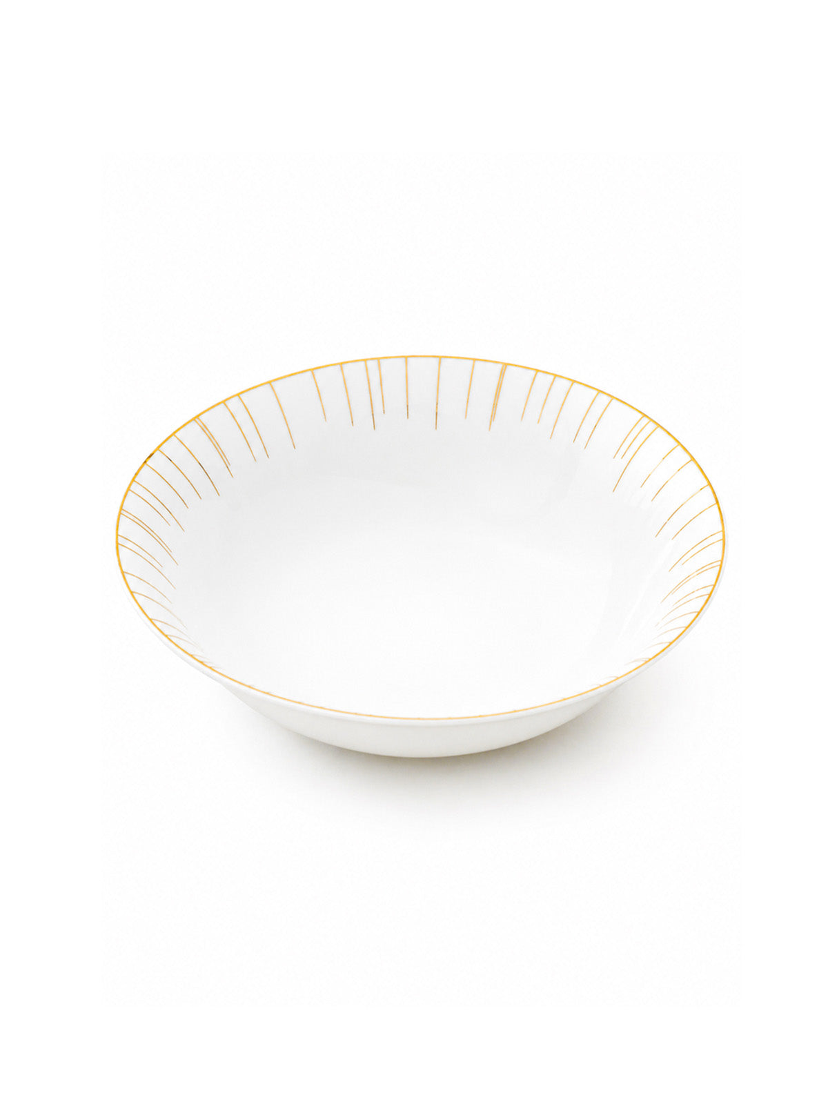 Golden Ray 24K gold serving bowl

