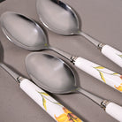 Golden daffodil spoon set

