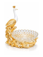 Goldfeather Royal Peacock Fruit Basket front view

