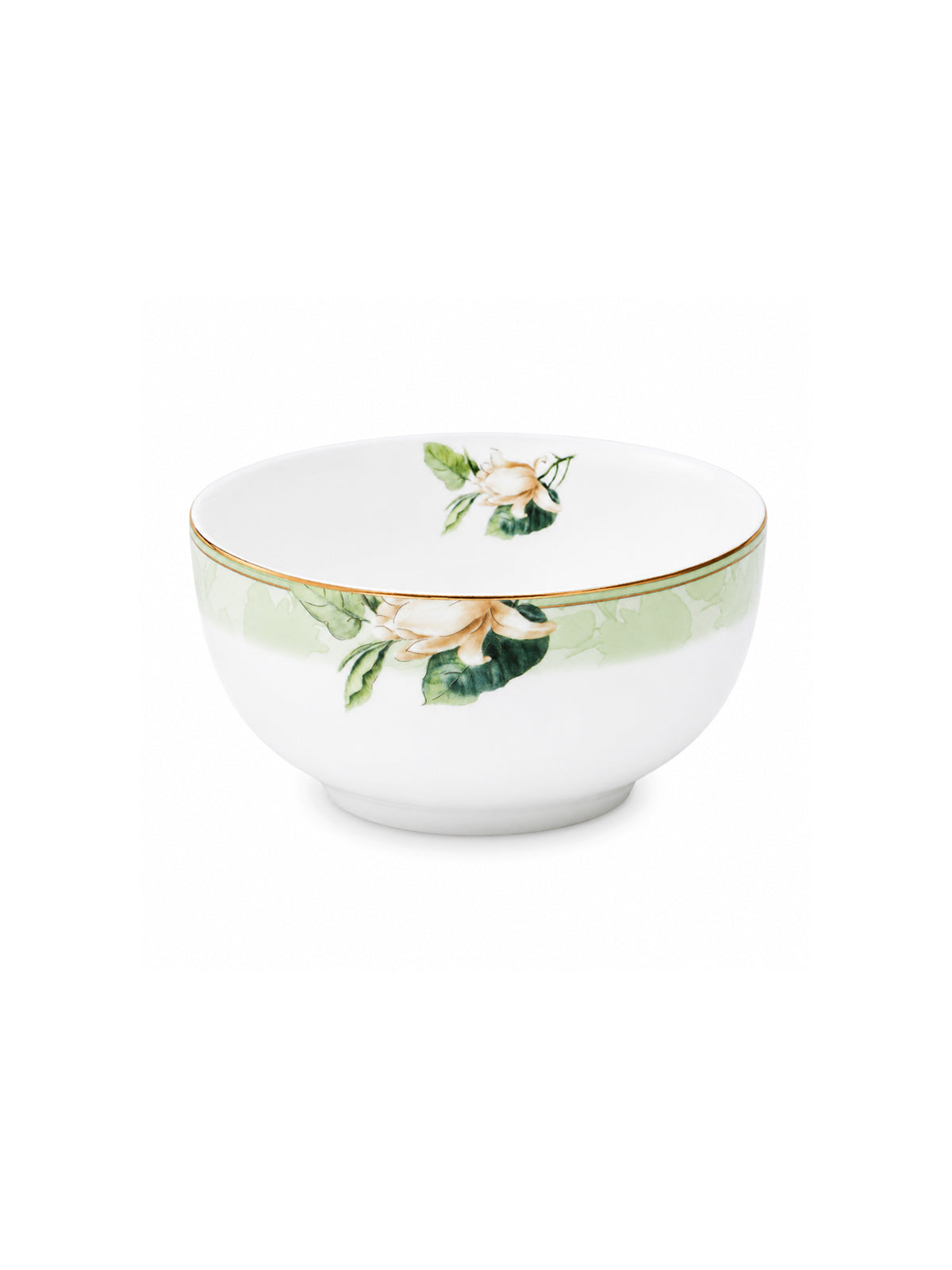 Greenhaven 27-piece porcelain dinner set with 24K gold detailing

