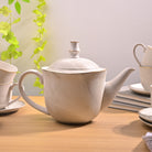 Greige Tea Kettle Set with Elegant and Minimalist Design

