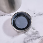 Grey Stainless Steel Bottle showcasing its elegant grey color

