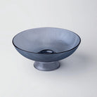 Decorative grey fruit bowl for kitchen and dining table

