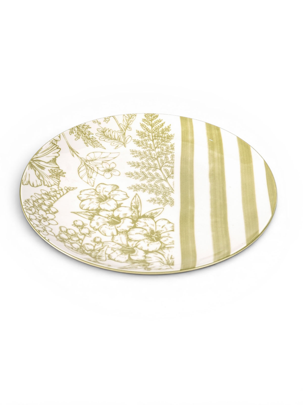 Hazel porcelain dinner plates arranged for a beautiful table setting