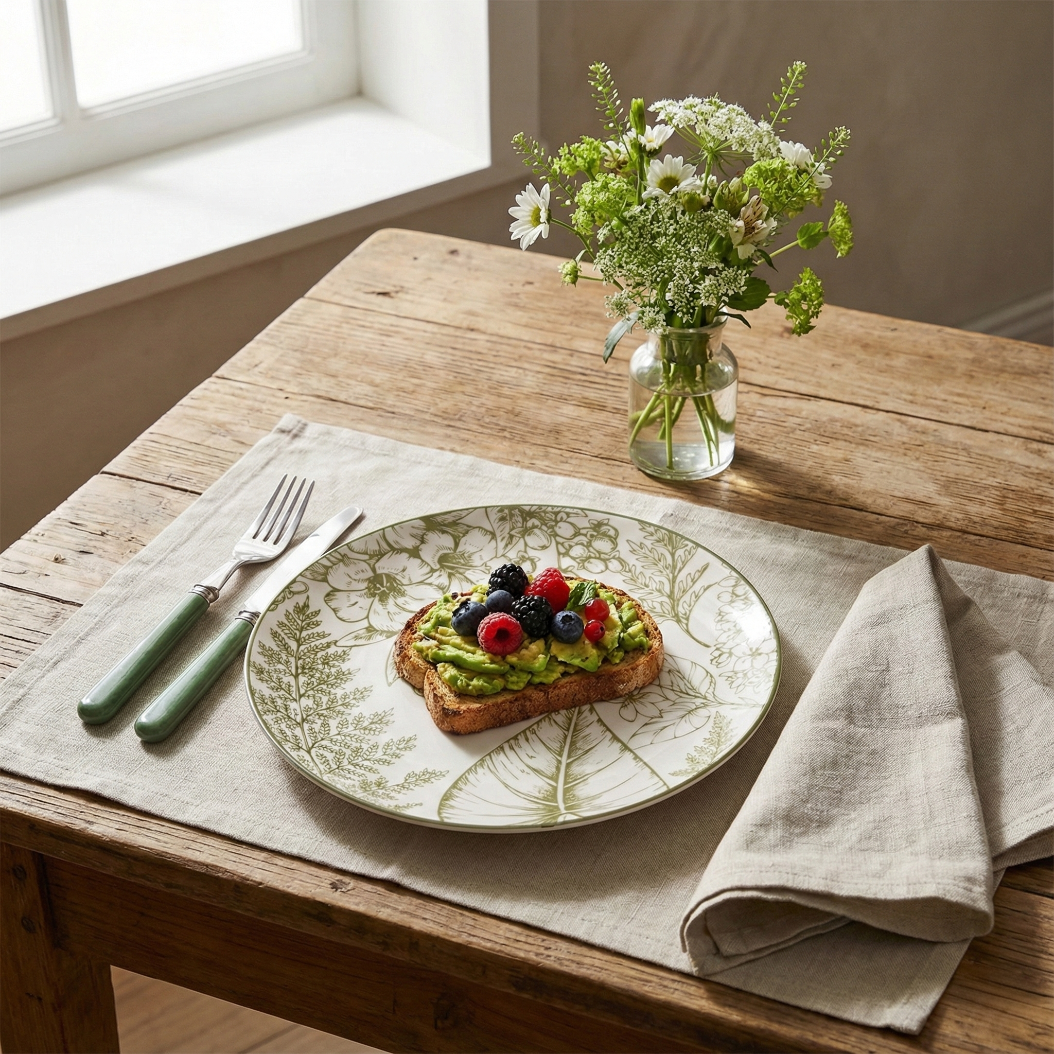 Hazel porcelain side plates set of 2


