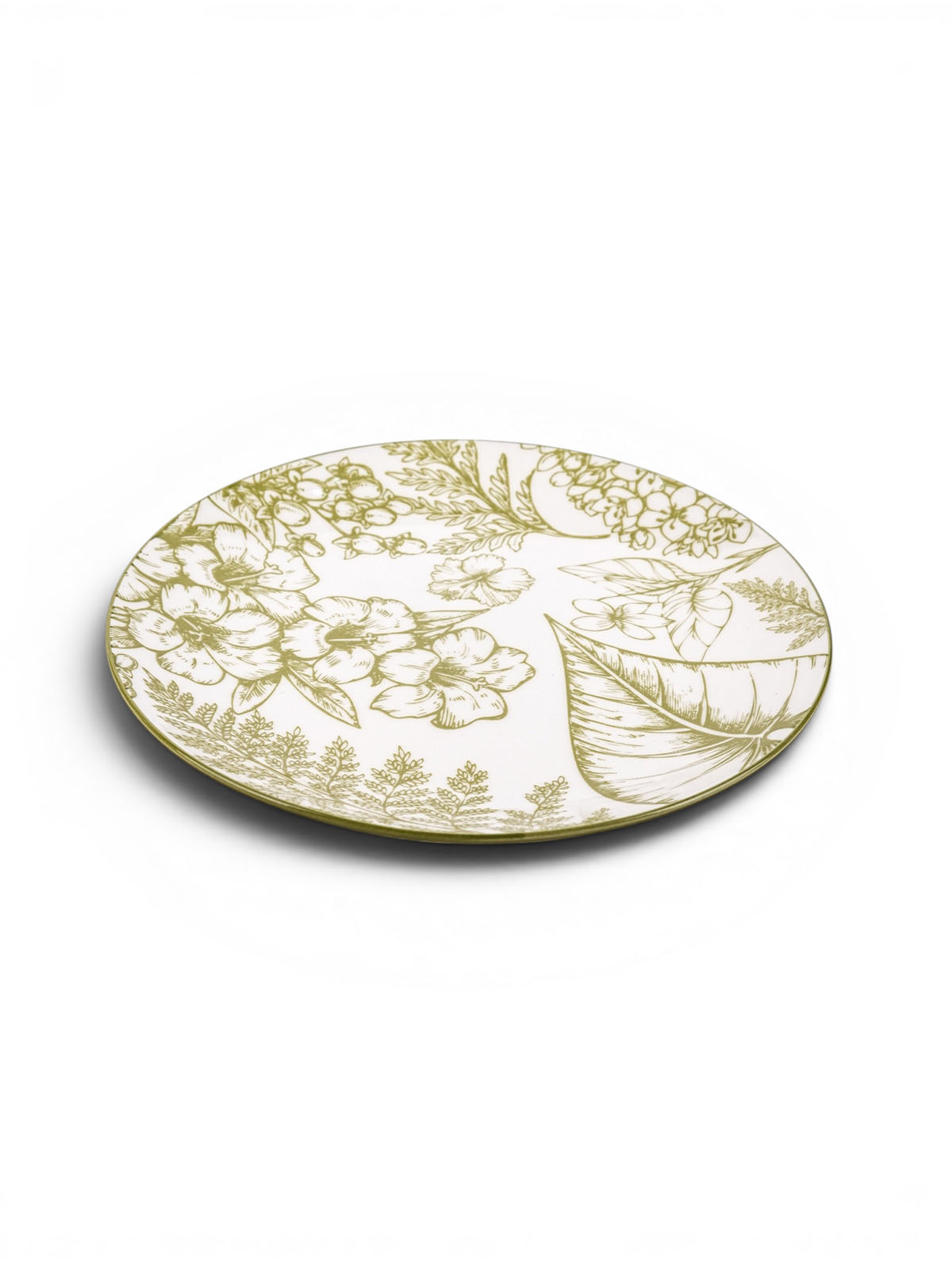Hazel porcelain side plates for serving cakes, pastries, and biscuits

