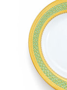 Ira Real Gold Dinnerware Set with beautifully designed plates and bowls

