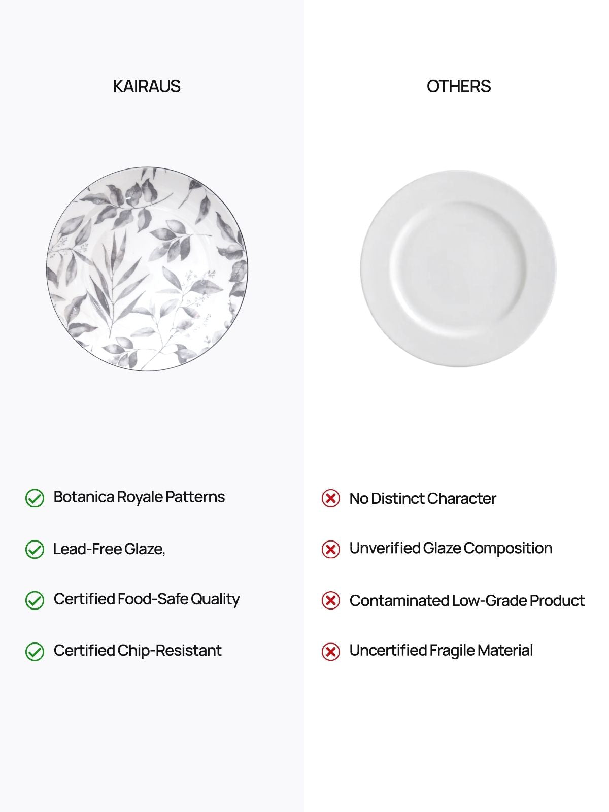7.8-inch Ivory porcelain side plates for snacks and appetizers

