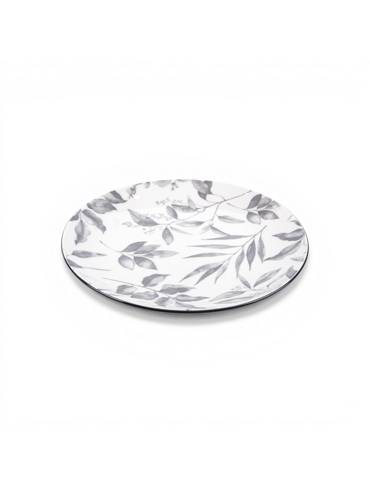 Ivory porcelain side plates for serving cakes, pastries, and biscuits

