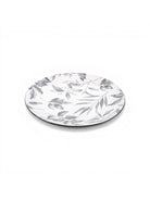 Ivory porcelain side plates for serving cakes, pastries, and biscuits

