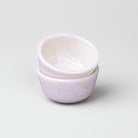 Ivory white melamine dipping bowls set of 2

