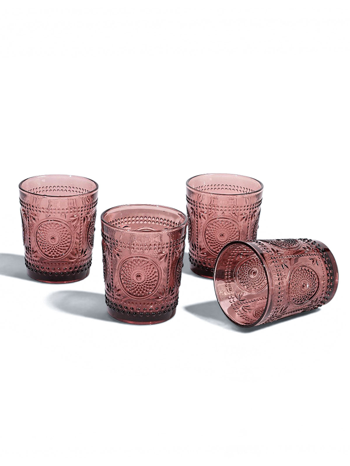 Juni perfect-textured drinking glasses set of four

