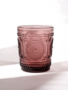 Set of four elegant Juni textured drinking glasses

