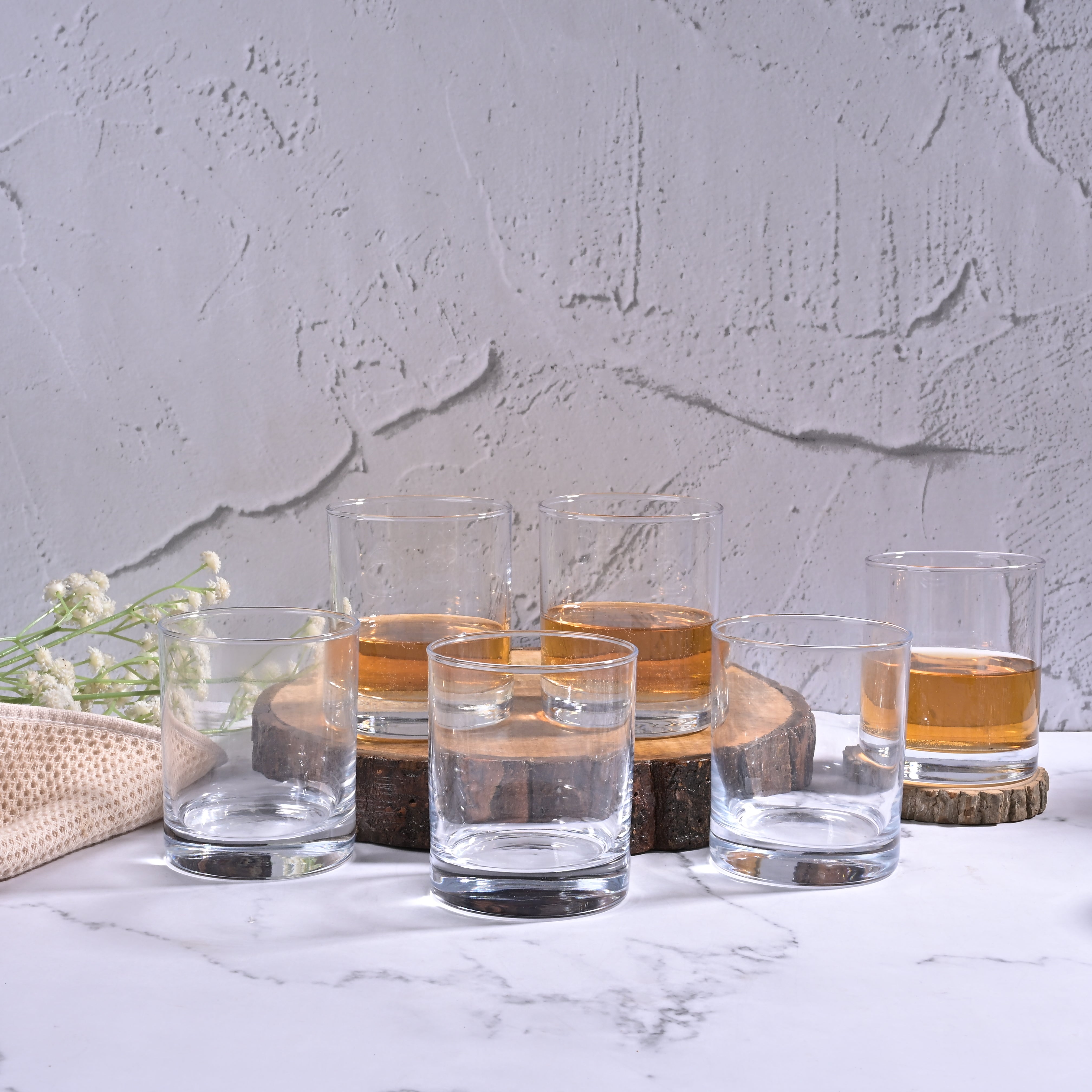 Luminous Glass set of 6