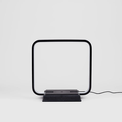 Luminous square LED display for modern home decor

