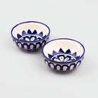 Four-piece luxe ceramic bowl set

