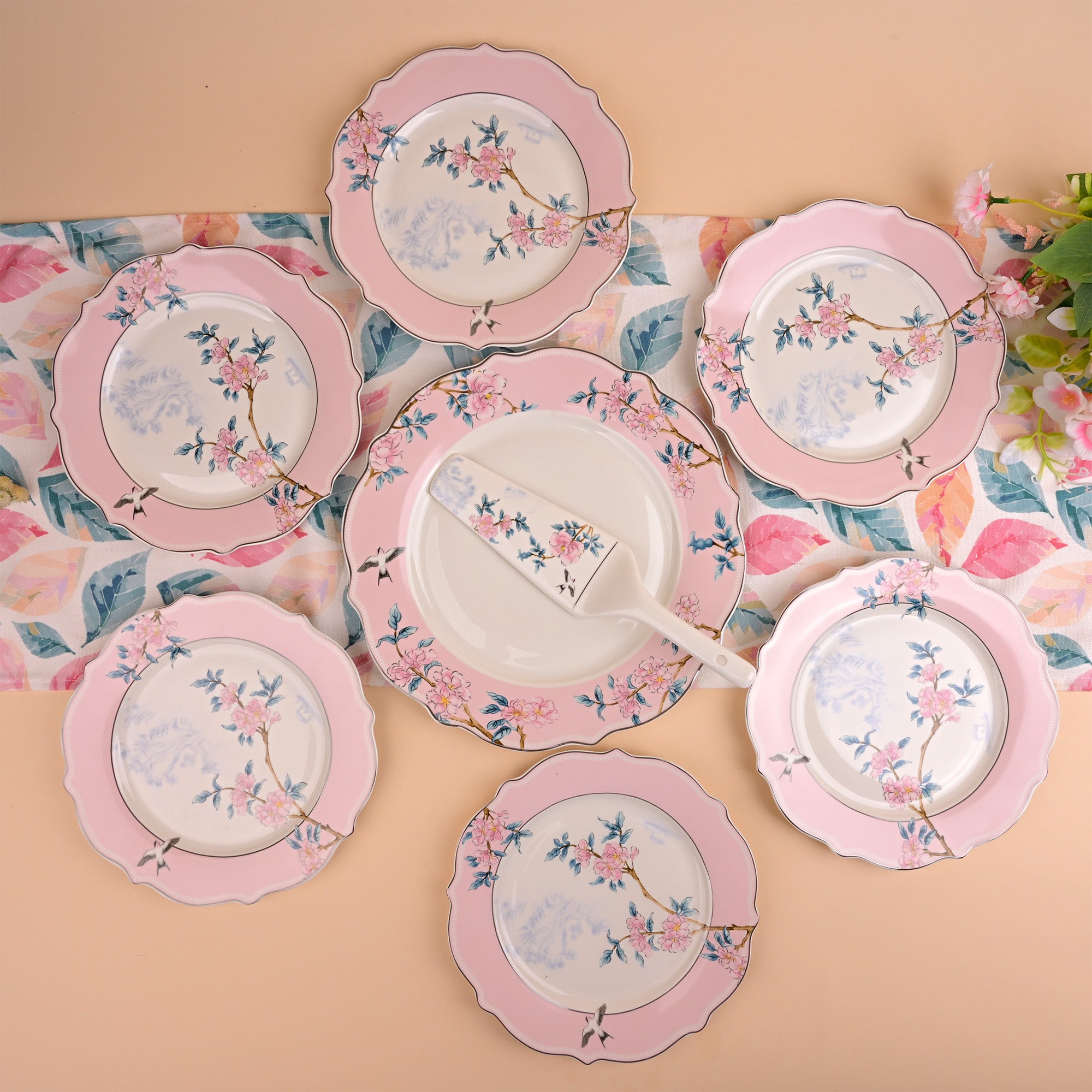 Elegant Magnolia Posh bone china dining set

