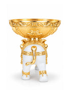 Majestique Royal Elephant Showpiece with intricate detailing

