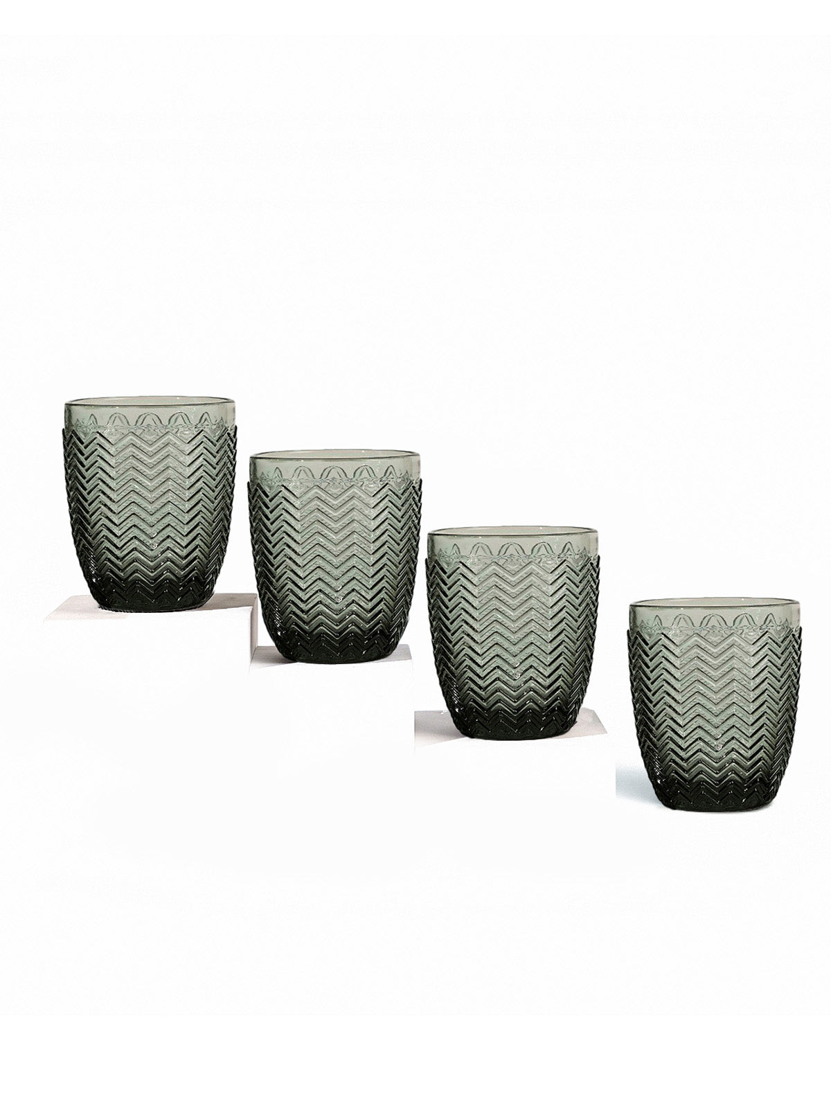 Meraki textured glassware for stylish beverages

