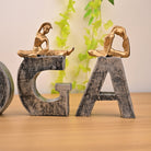 Yoga poses sign for meditation and wellness spaces

