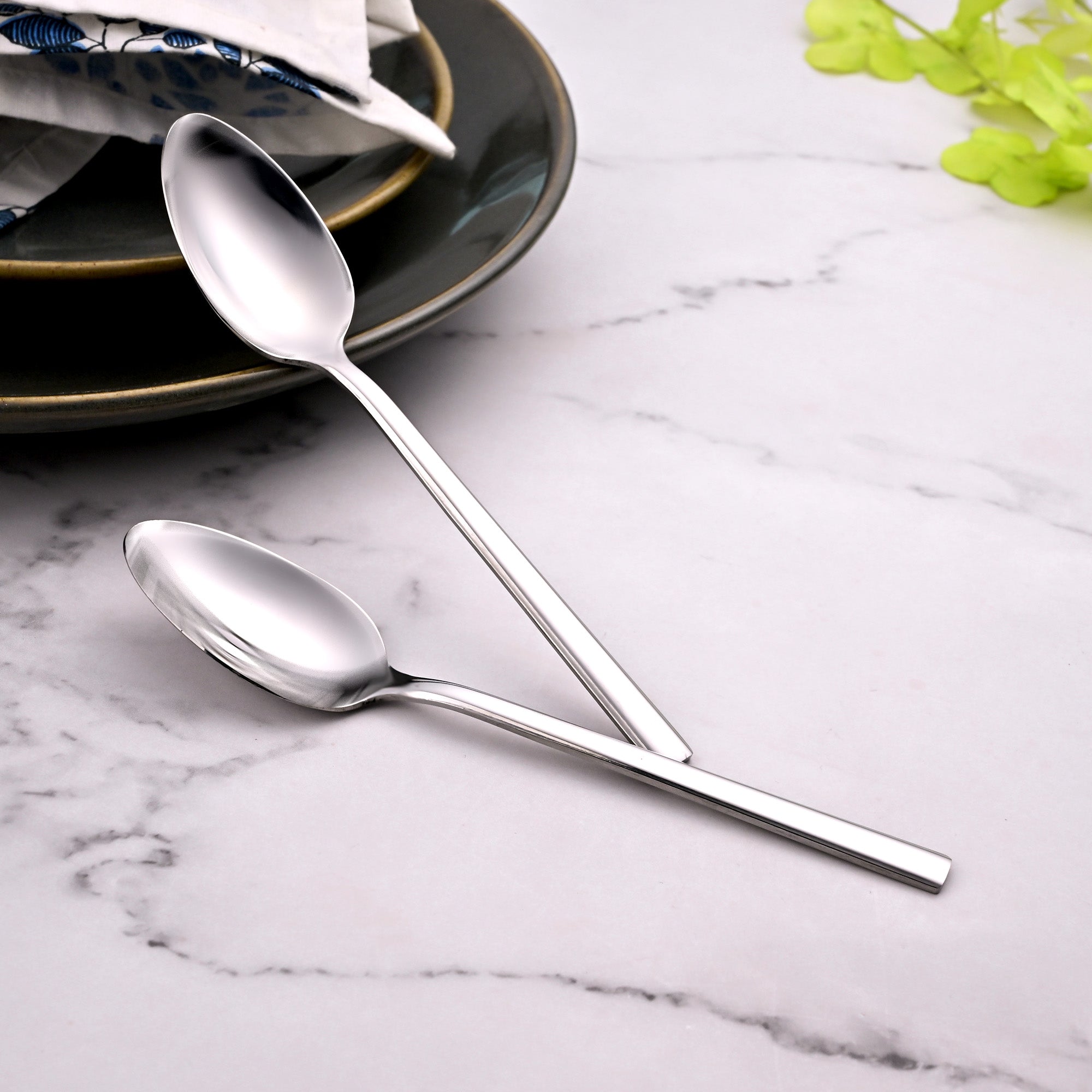 Morning Shine Tea Spoons with a Smooth and Refined Finish

