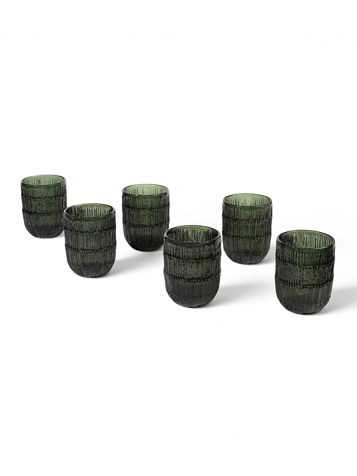 Muse artistic drinking glasses set of 6