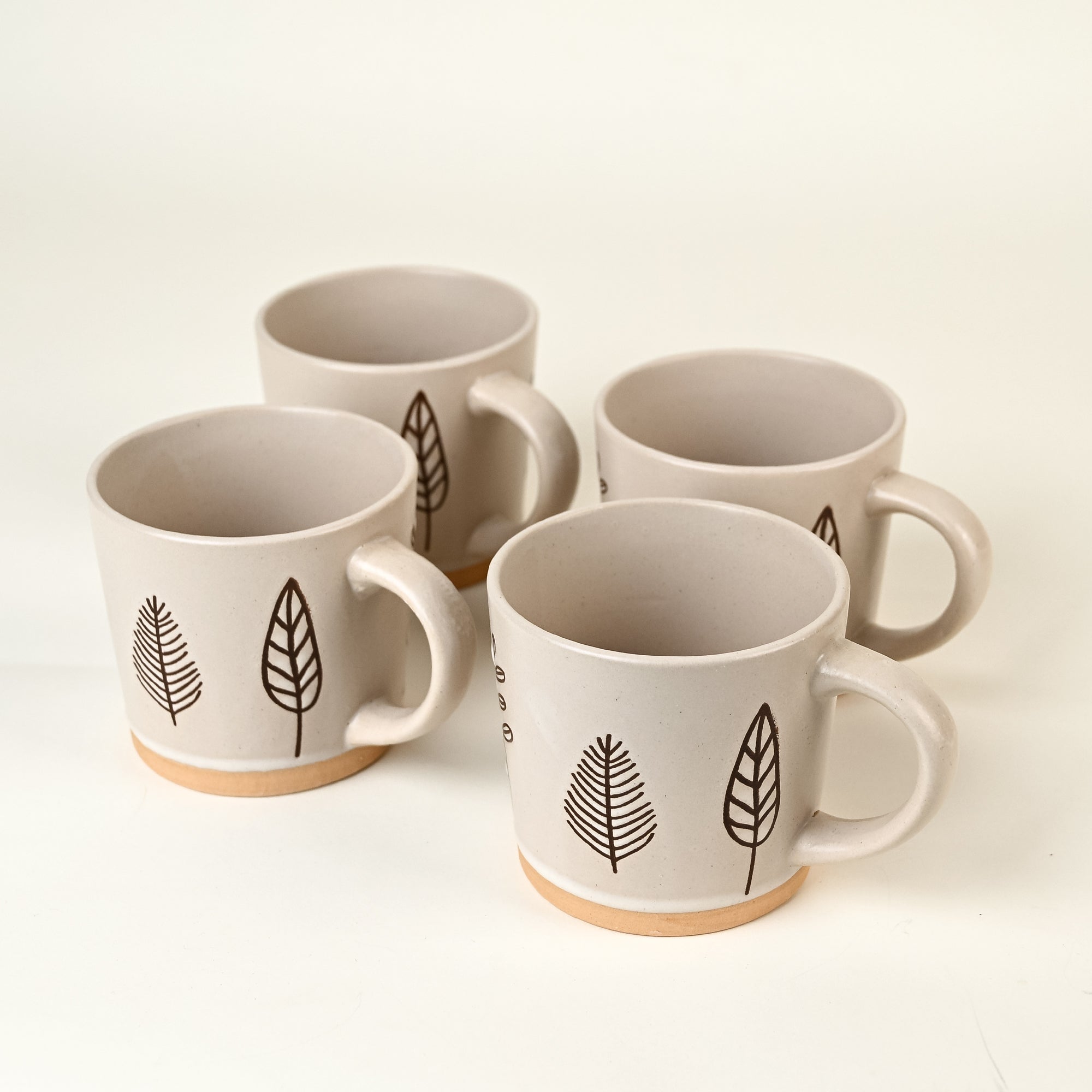 Oak & Elm ceramic coffee mugs

