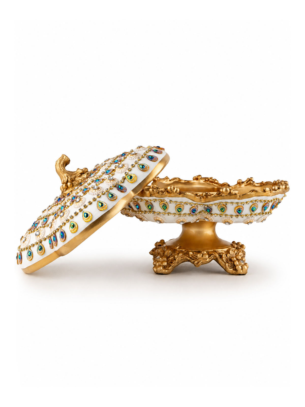 Palace Bouquet Dry Fruit Box featuring an elegant decorative design
