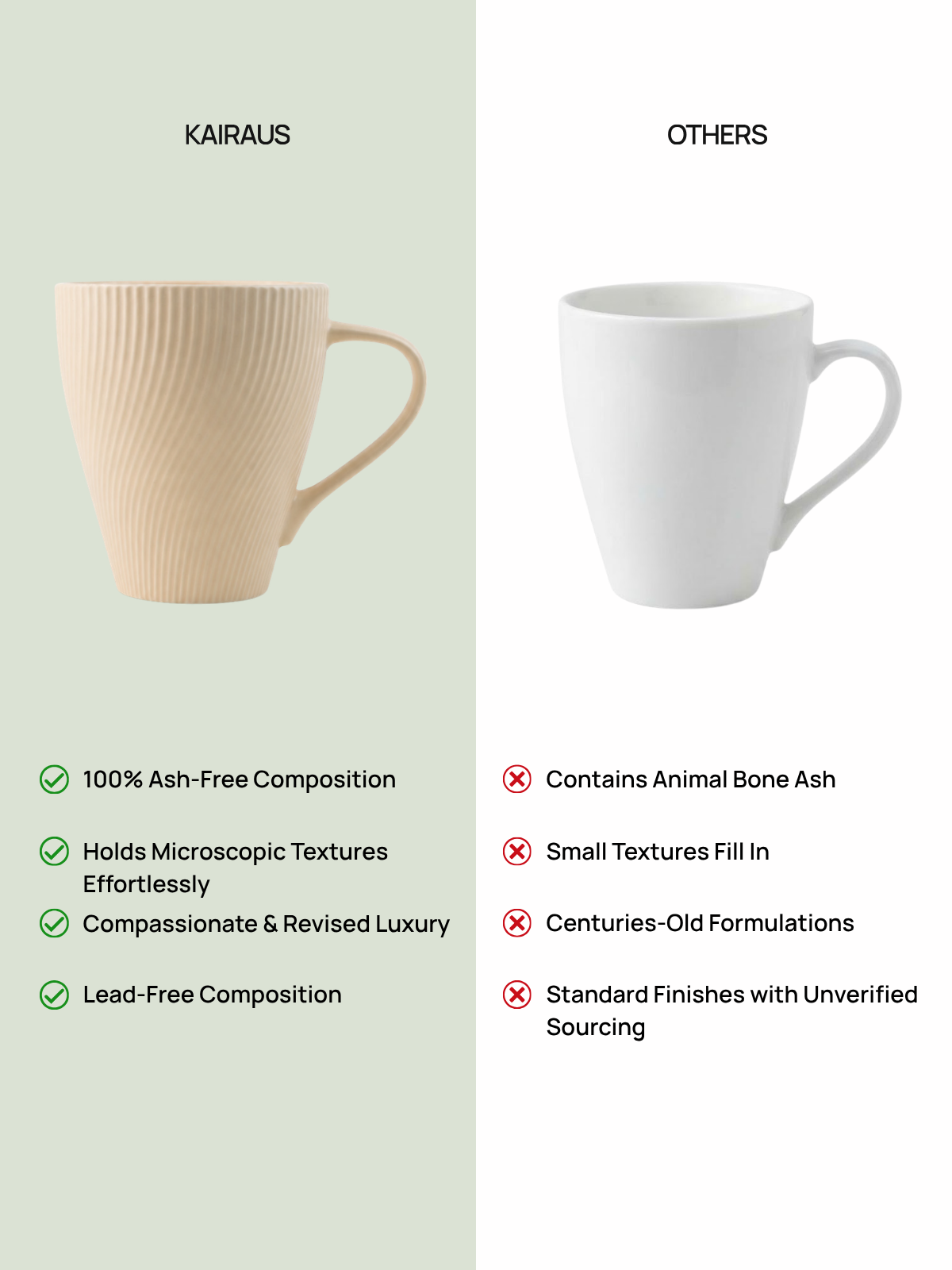 Pale peach bone china mugs for coffee and beverages

