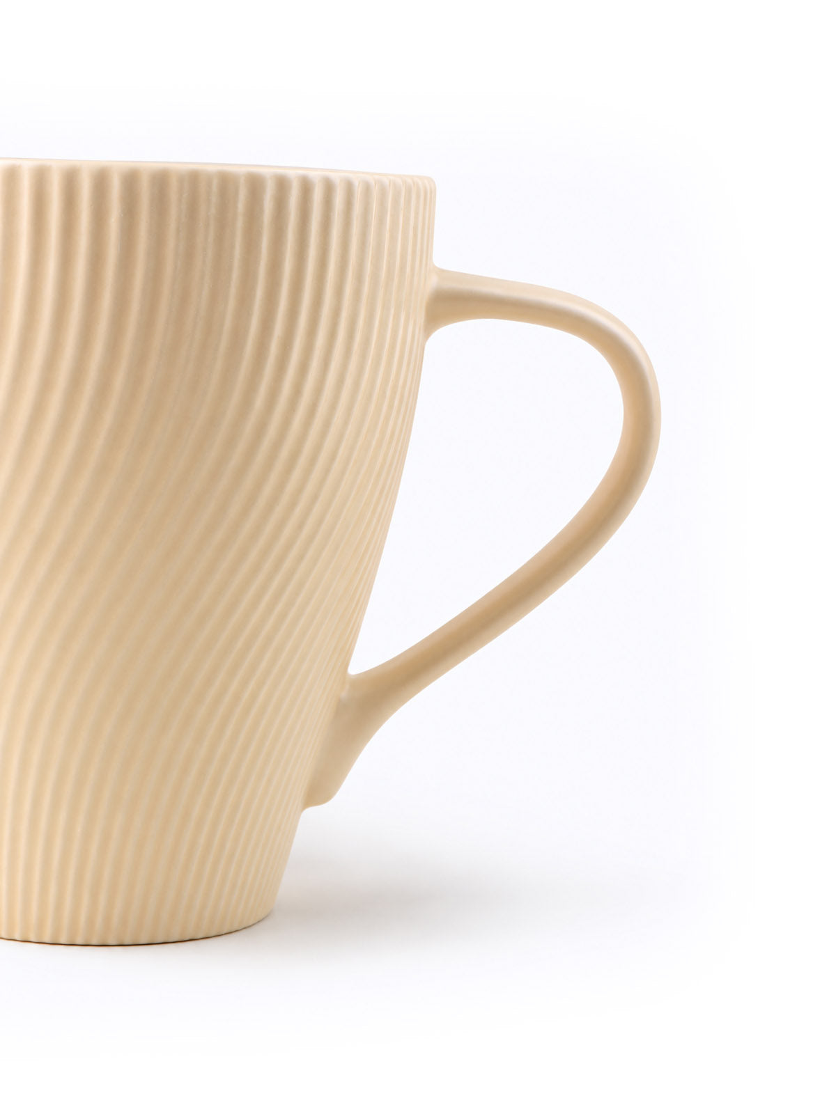 Decorative pale peach coffee mug set for home

