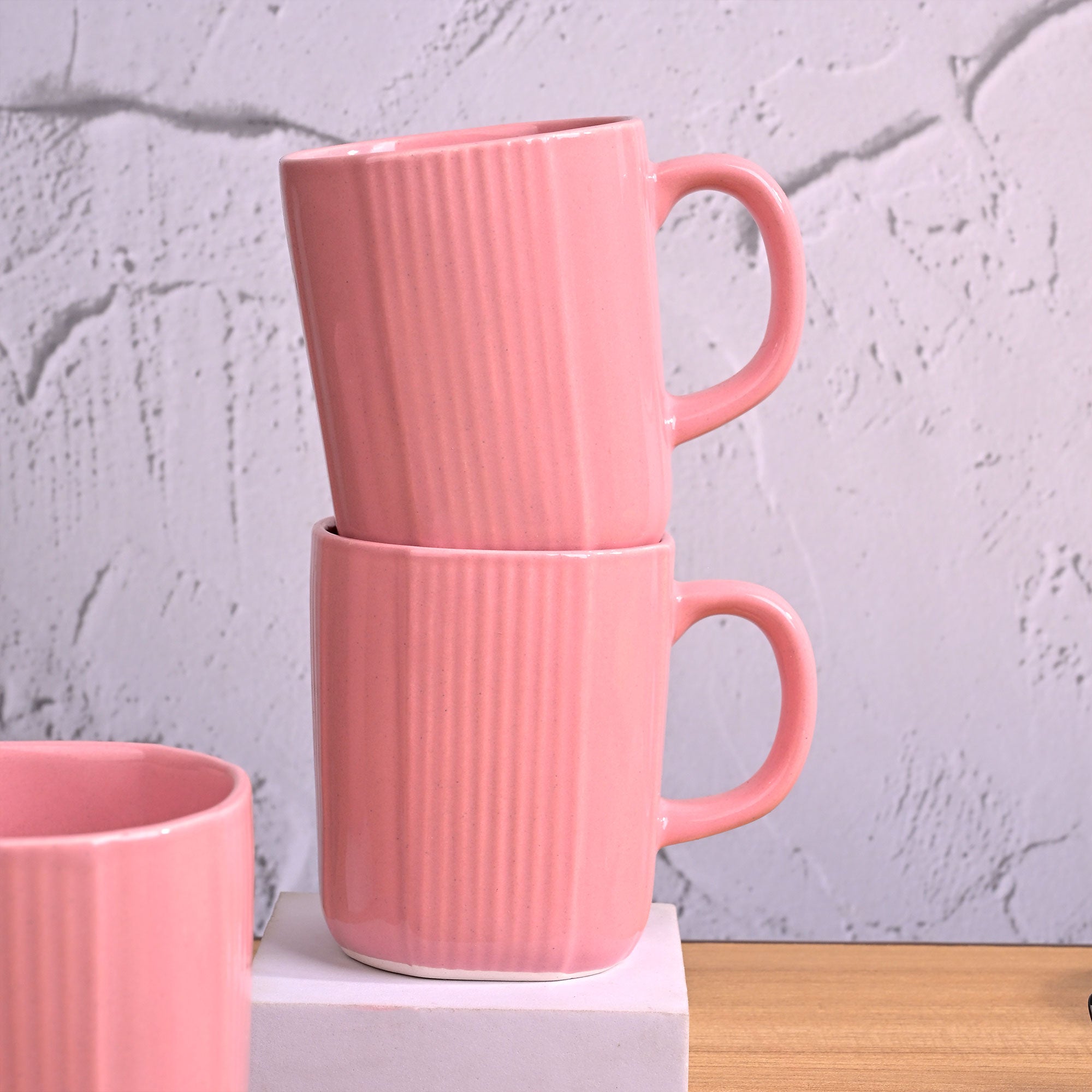 Premium ceramic coffee mugs set of 4

