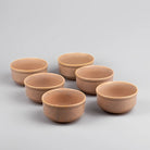 Stylish peach serving bowls for everyday dining

