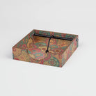Elegant glossy wooden tissue box holder
