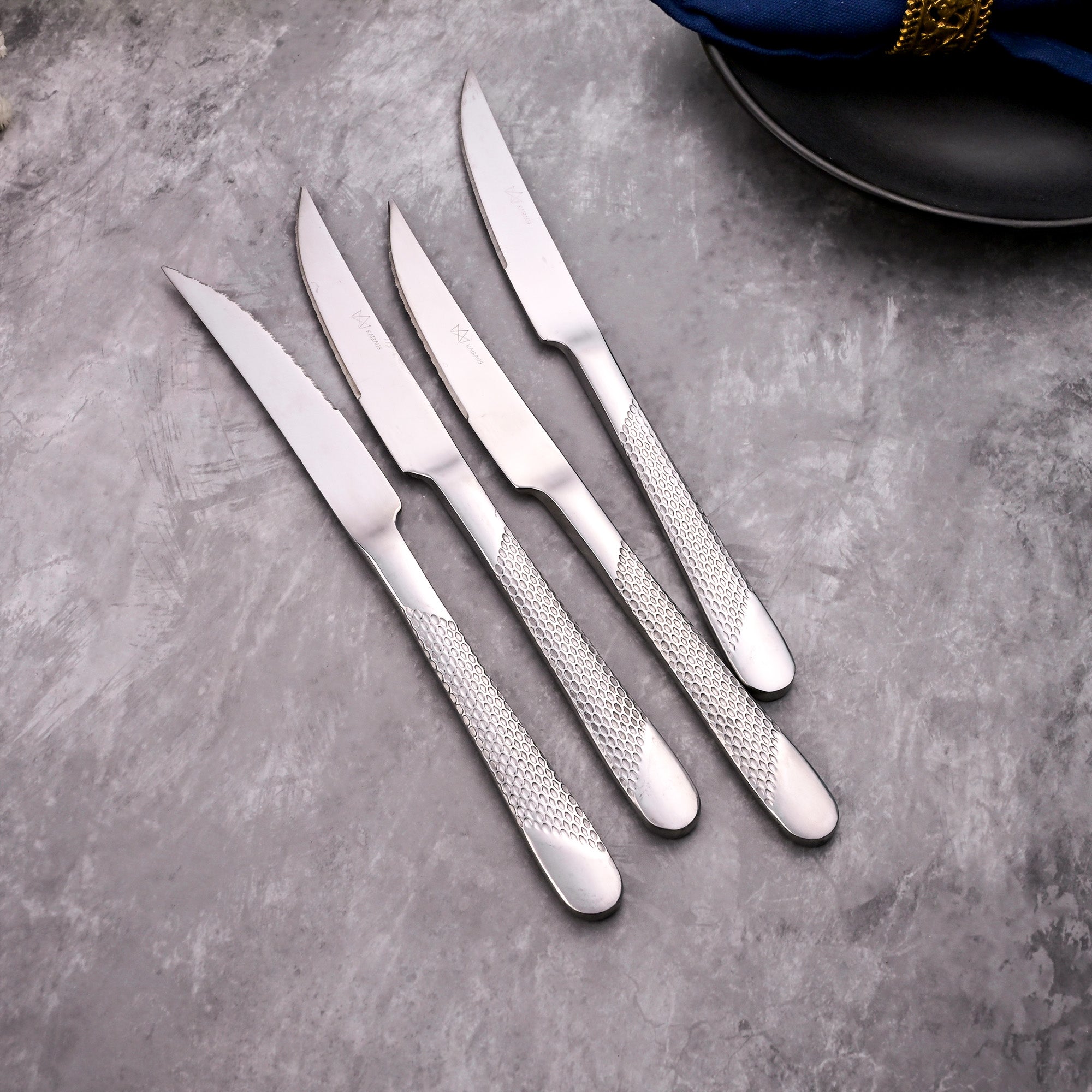 Prime Silver Stainless Steel Knives – Premium Polished Finish

