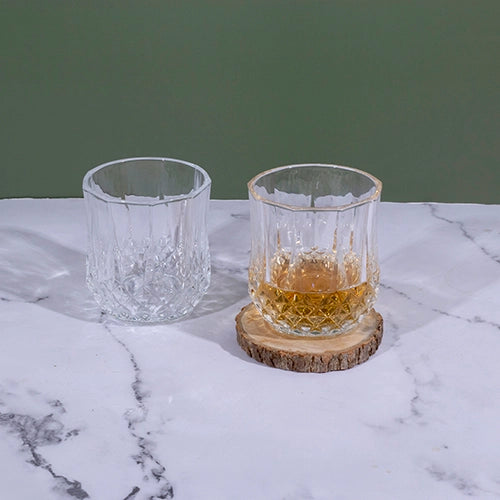 Radiant Transparent Glass Tumblers
