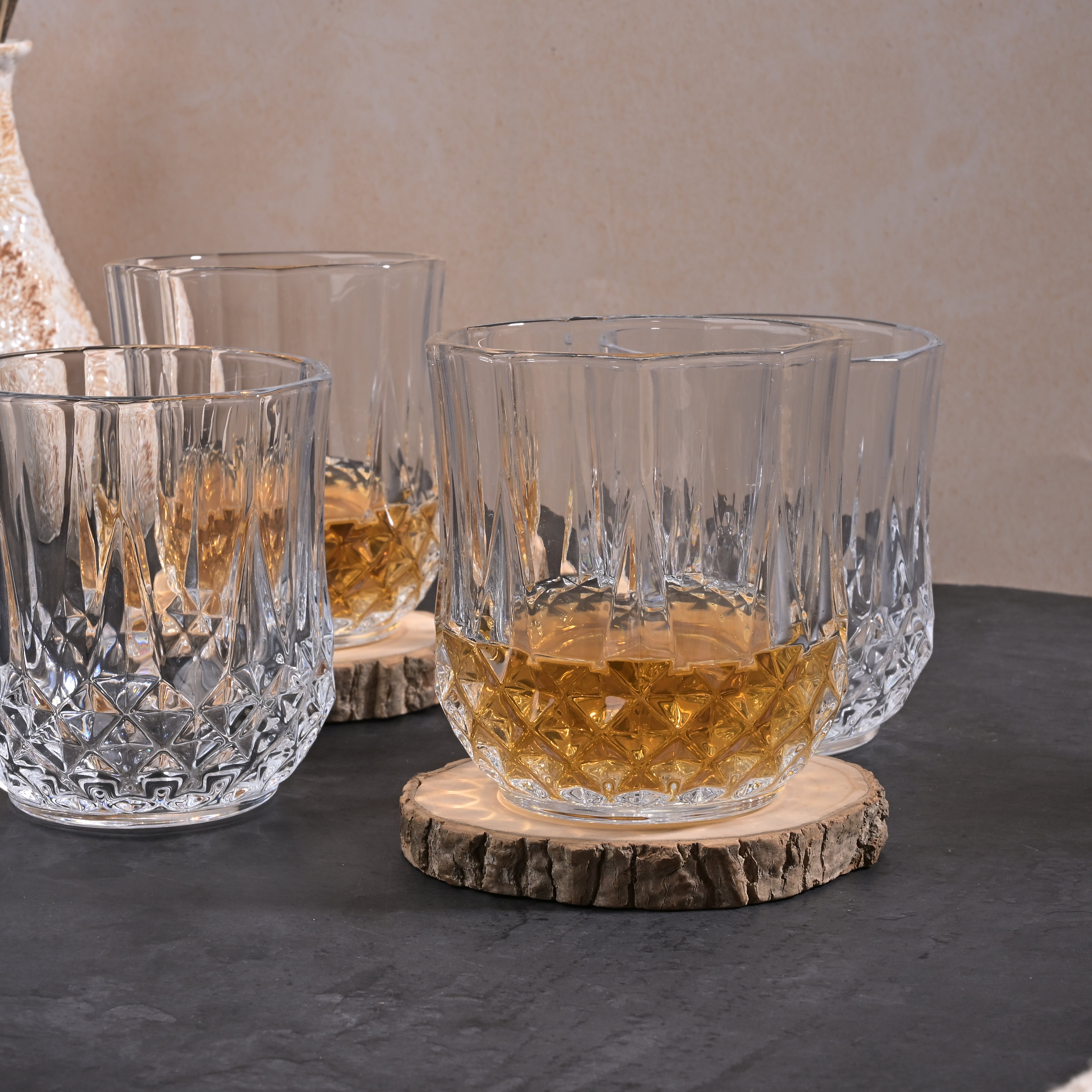 Clear Glass Set Four

