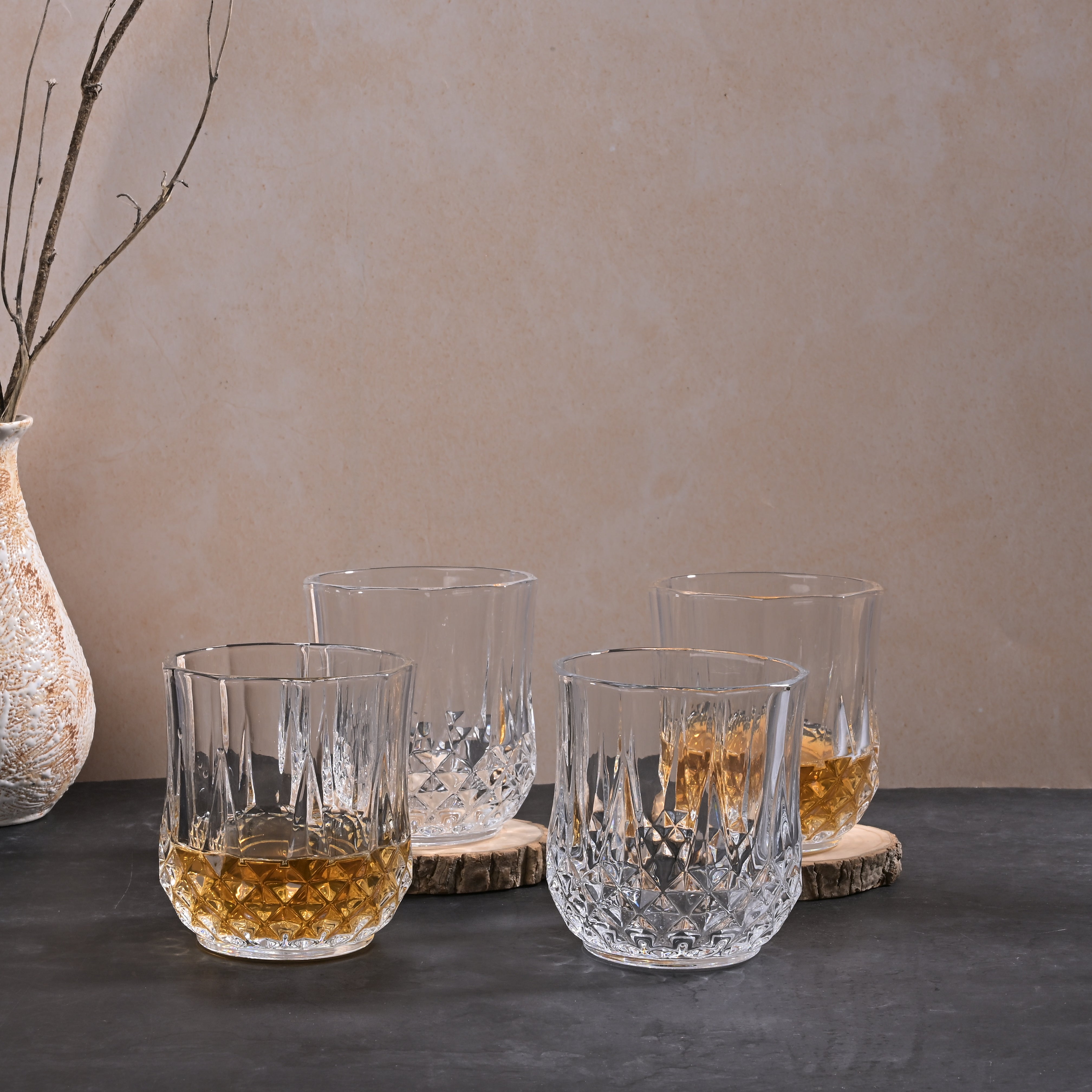 Radiant Glassware Set Four


