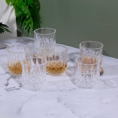 Modern Clear Glass Set

