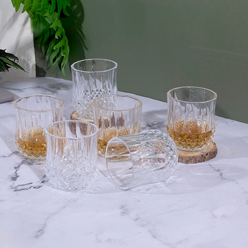 Clear Glass Set Six

