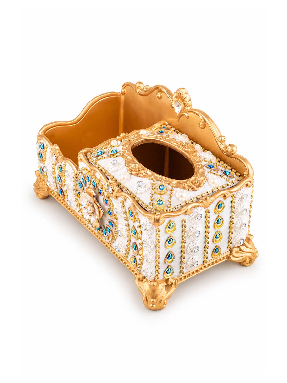 Royal European tissue holder with elegant classic design

