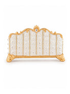 Royal-style tissue holder for elegant living room decoration

